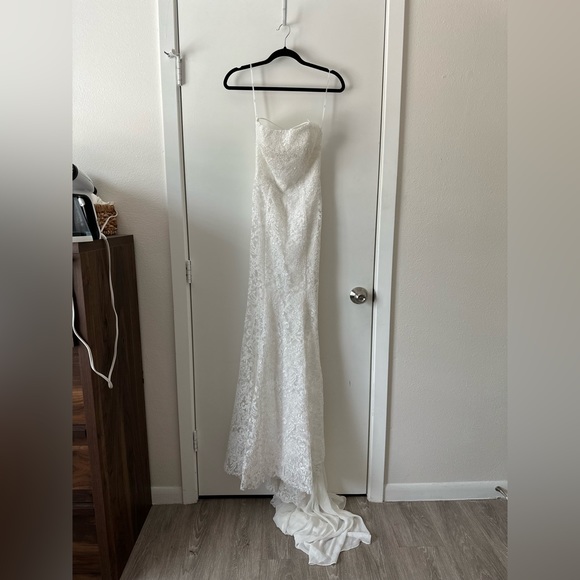 Remarkable Moment White Floral Embroidered Lace-Up Maxi Dress - Picture 6 of 12